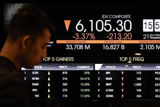 IHSG Anjlok Parah, Kenapa Investor Asing Cabut Uangnya dari Pasar Saham di Indonesia
