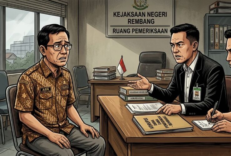 Ratusan Guru ASN di Rembang Jawa Tengah Diduga Terlibat Korupsi Dana Tambahan Olah Raga