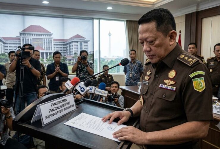 Febrie Adriansyah Mengundurkan Diri dari Jabatan Jampidsus