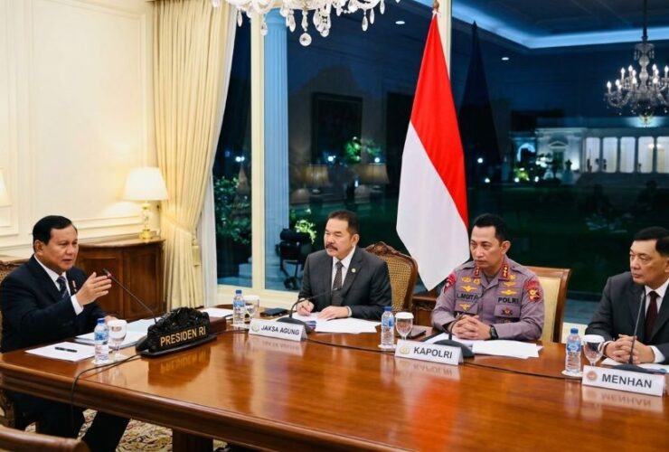 Mendadak Prabowo Panggil Jaksa Agung dan Kapolri Sabtu Malam, Soal Jampidsus?