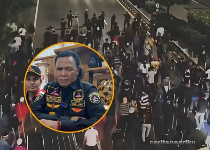 Grib Jaya Bantah Anggota Terlibat Rusuh Terkait Viral Video Massa Turun dari Truk di Slipi dan Serang Ojol