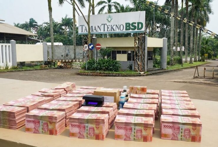 Uang Palsu Rp36 Miliar Akan Disusupkan ke Bank Terbongkar, Pabriknya di BSD Tangsel