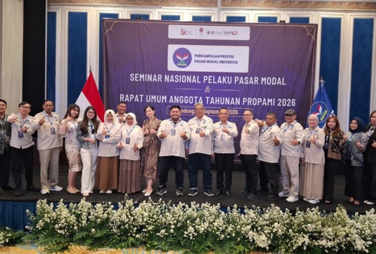 PROPAMI Bahas Sinergi Kebijakan dan Industri Pasar Modal dalam Seminar Nasional di Bandung